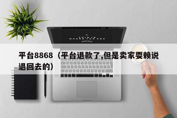 平台8868（平台退款了,但是卖家耍赖说退回去的）