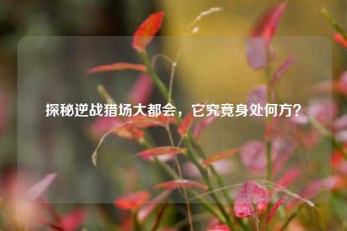 探秘逆战猎场大都会,它究竟身处何方? 探秘逆战猎场大都会,它究竟身处何方?