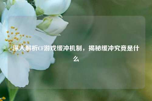 深入解析CF游戏缓冲机制,揭秘缓冲究竟是什么 深入解析CF游戏缓冲机制,揭秘缓冲究竟是什么