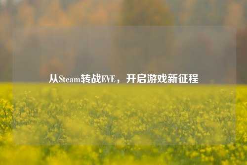 从Steam转战EVE,开启游戏新征程