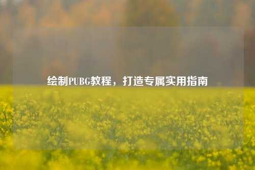 绘制PUBG教程，打造专属实用指南