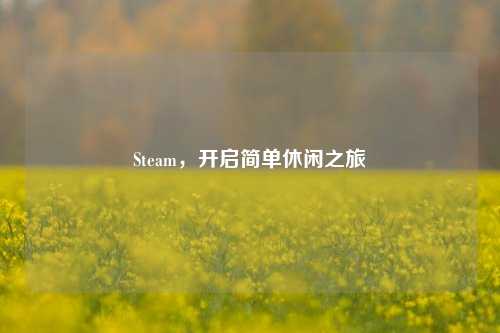 Steam，开启简单休闲之旅