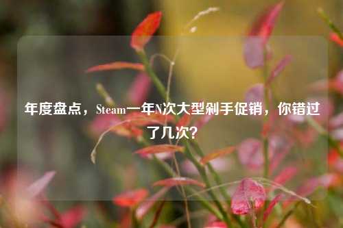 年度盘点,Steam一年N次大型剁手促销,你错过了几次?