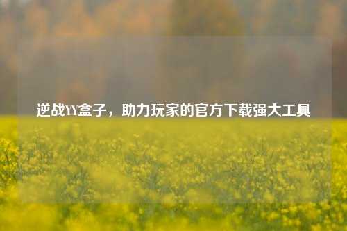 逆战YY盒子，助力玩家的官方下载强大工具