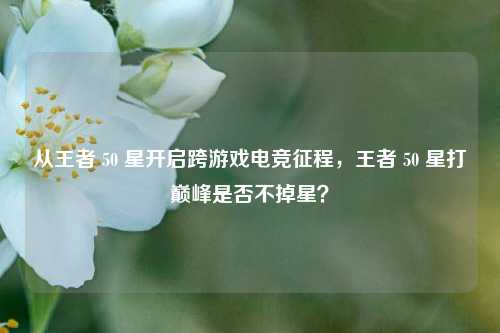 从王者 50 星开启跨游戏电竞征程，王者 50 星打巅峰是否不掉星？